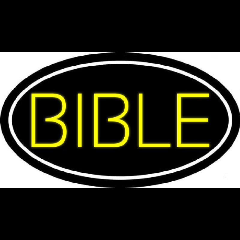 Yellow Bible Neonkyltti