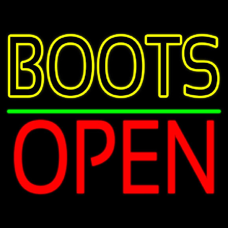 Yellow Boots Open Neonkyltti