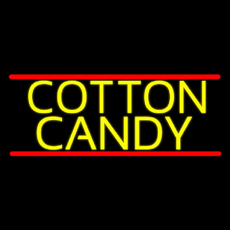 Yellow Cotton Candy Neonkyltti