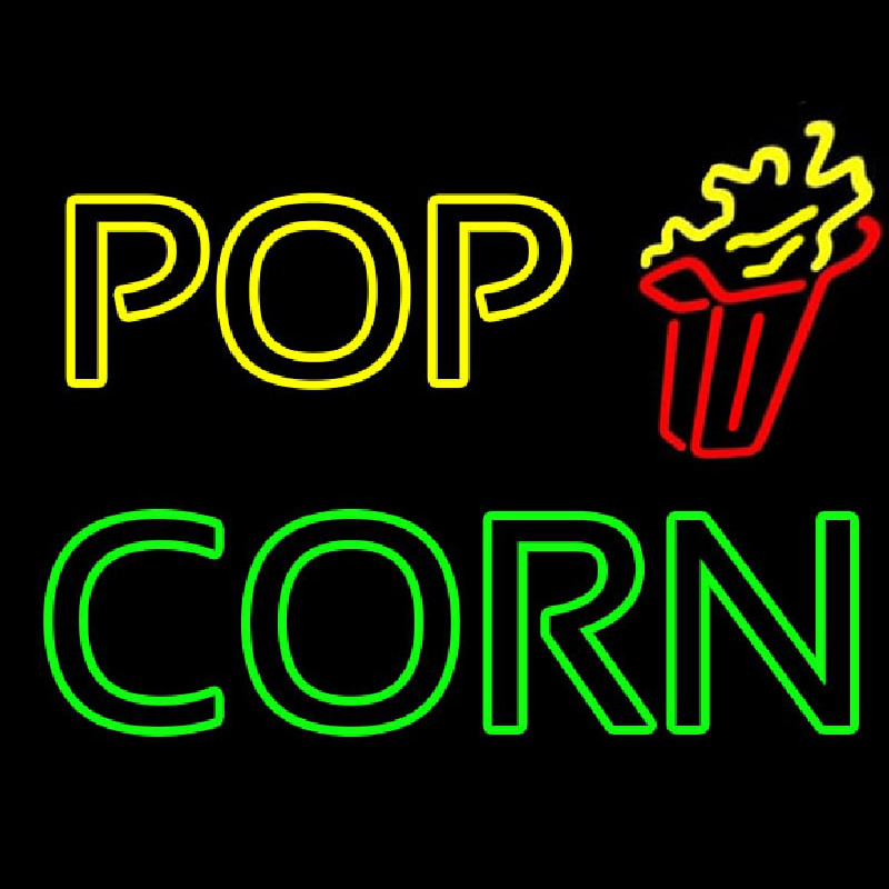 Yellow Pop Green Corn Neonkyltti