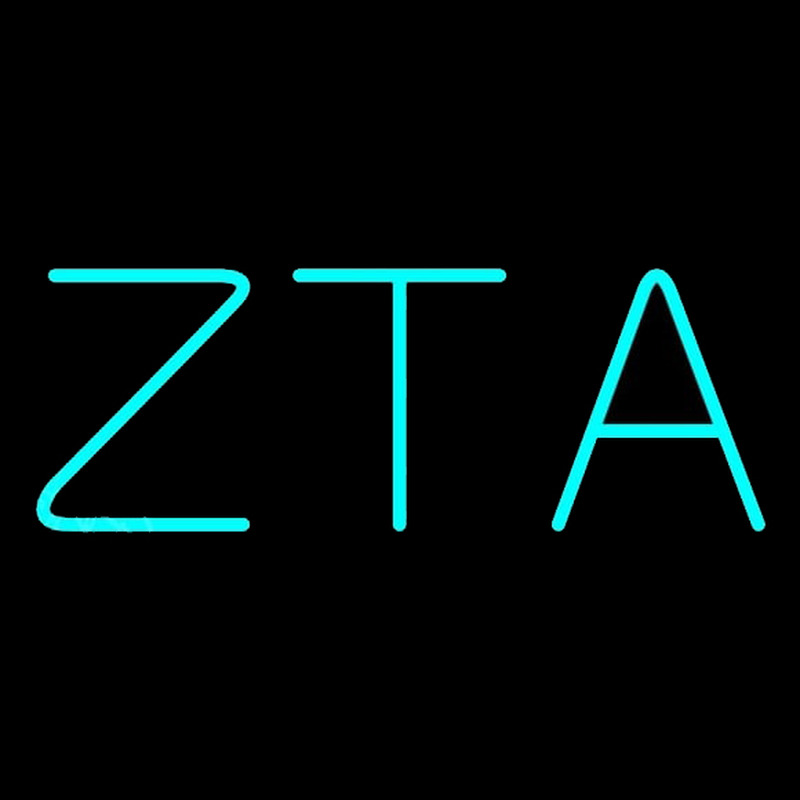 Zeta Tau Alpha Neonkyltti