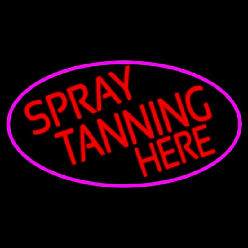 Red Spray Tanning Here Neonkyltti