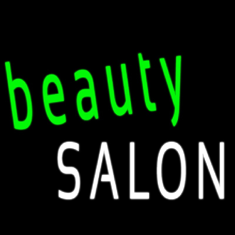 Green Beauty Salon Neonkyltti