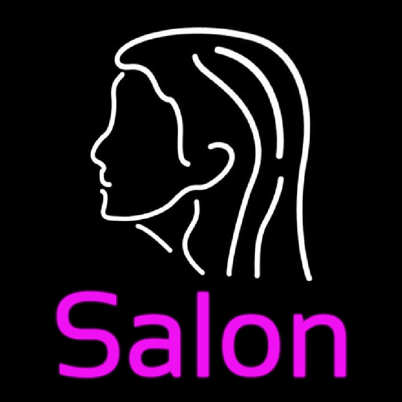 Salon Logo Neonkyltti