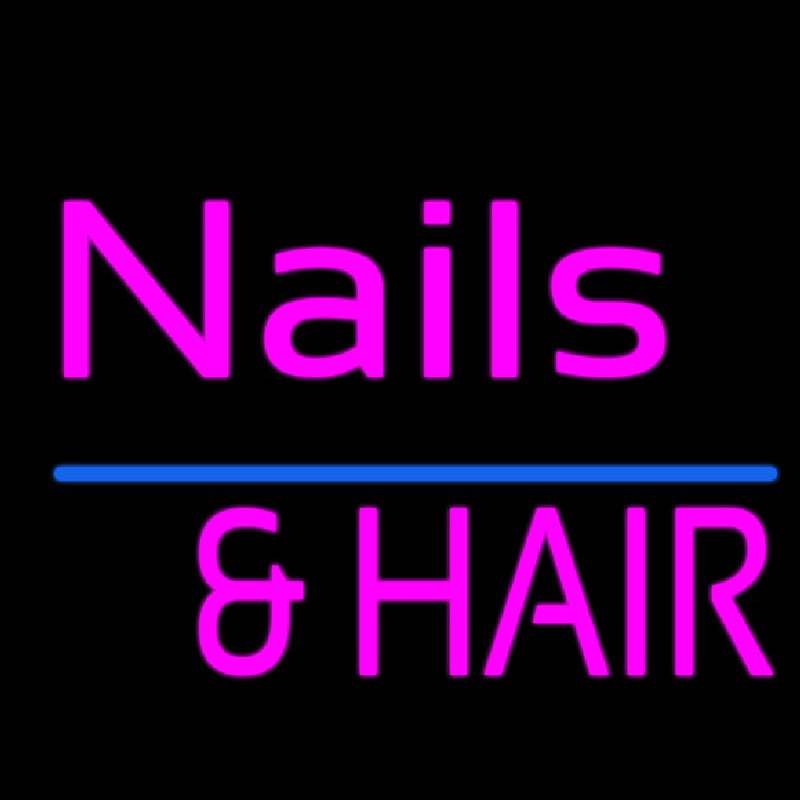 Nails And Hair Neonkyltti