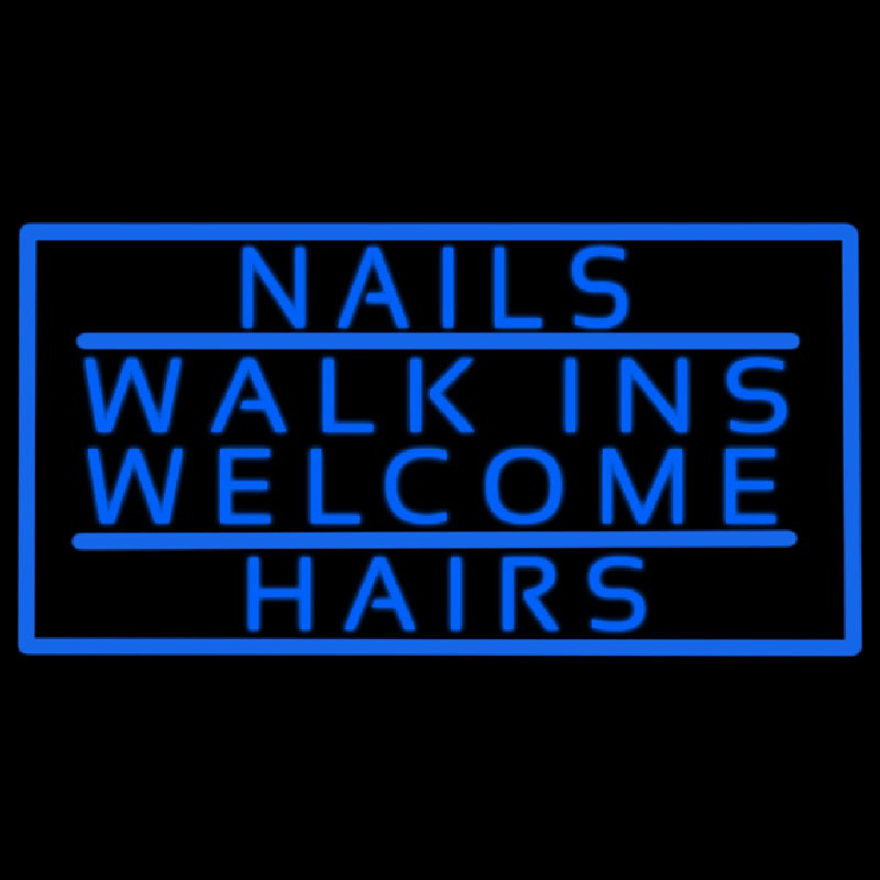 Nails Walk Ins Welcome Hairs Neonkyltti