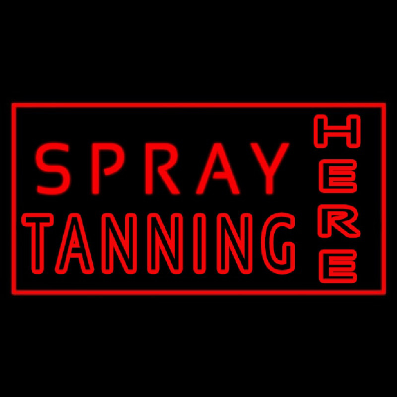 Red Spray Tanning Here Neonkyltti