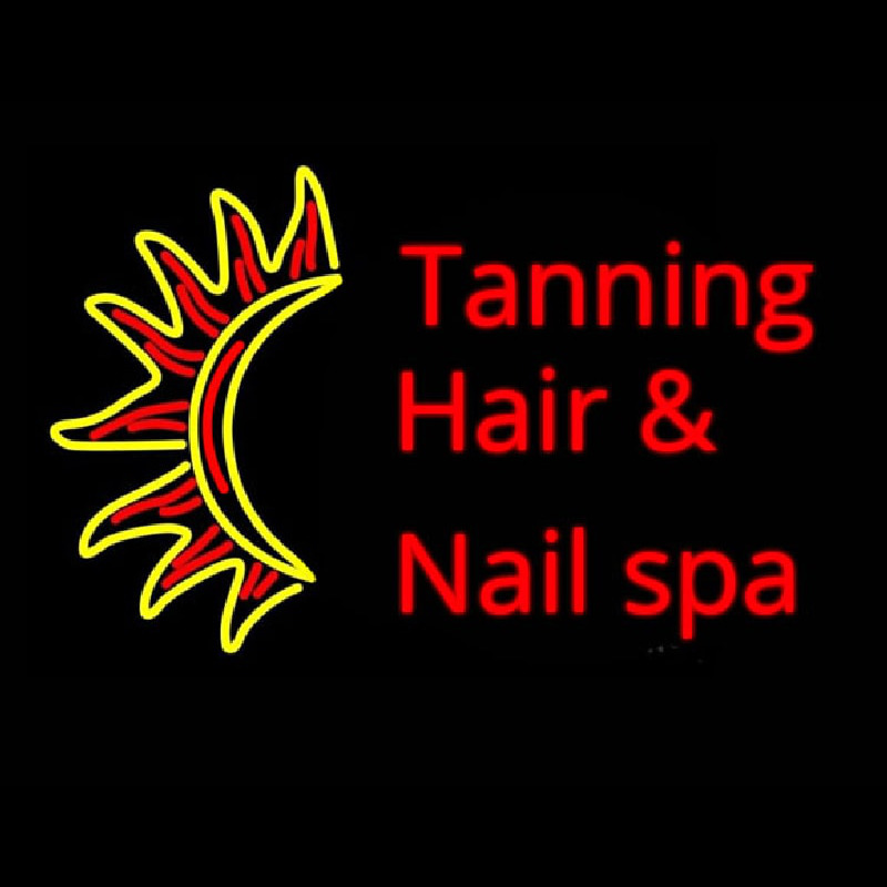 Tanning Hair And Spa Neonkyltti