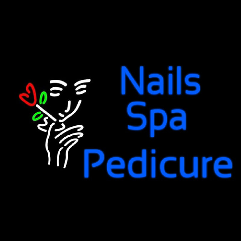 Nails Spa Pedicure Neonkyltti