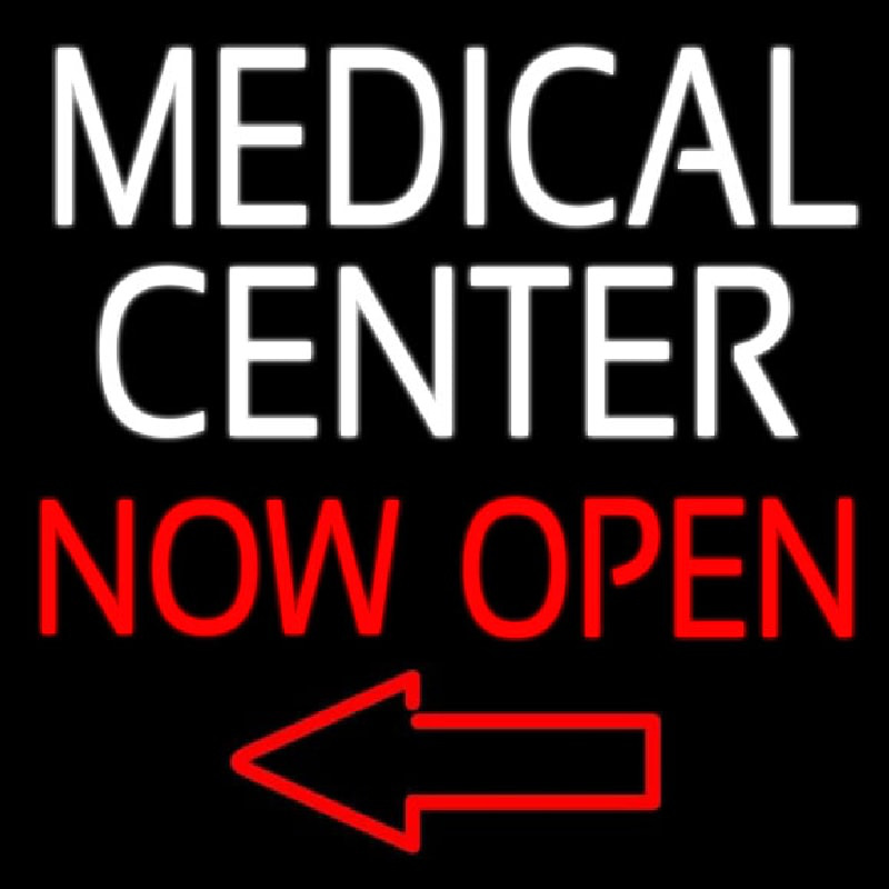 Medical Center Now Open Neonkyltti