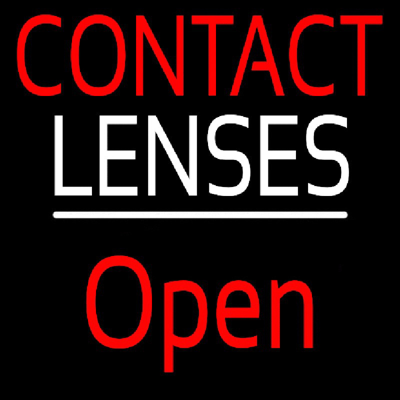 Contact Lenses Script1 Open White Line Neonkyltti