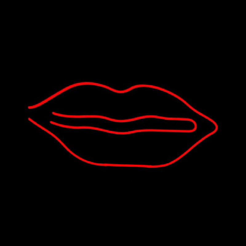 Red Lips Neonkyltti