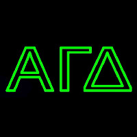 Alpha Gamma Delta Neonkyltti