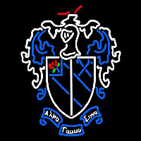 Alpha Gamma Sigma Chapters Logo Neonkyltti