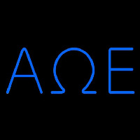 Alpha Omega Epsilon Neonkyltti