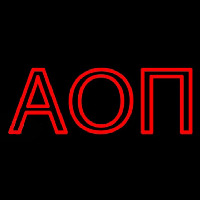 Alpha Omicron Pi Neonkyltti