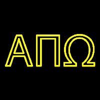 Alpha Pi Omega Neonkyltti