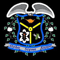 Alpha Sigma Kappa Logo Neonkyltti