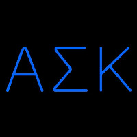 Alpha Sigma Kappa Neonkyltti