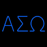 Alpha Sigma Omega Latina Greek Neonkyltti