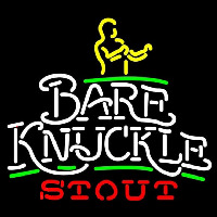 Bare Knuckle Stout Neonkyltti