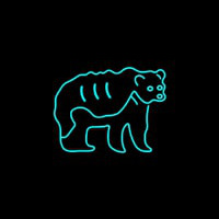 Bear New Animals Neonkyltti