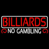 Billiards No Gambling 2 Neonkyltti