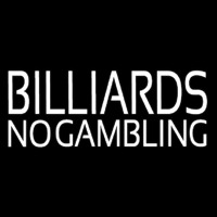 Billiards No Gambling 3 Neonkyltti