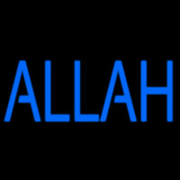 Blue Allah Neonkyltti