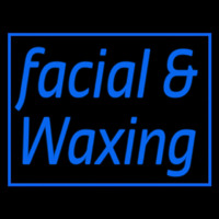 Blue Facial And Wa ing Blue Border Neonkyltti