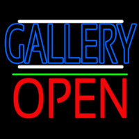 Blue Gallery With White Line With Open 1 Neonkyltti