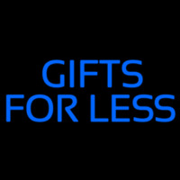 Blue Gifts For Less Block Neonkyltti