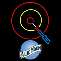 Blue Moon DART Beer Sign Neonkyltti