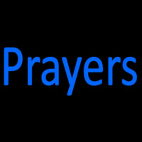 Blue Prayers Neonkyltti