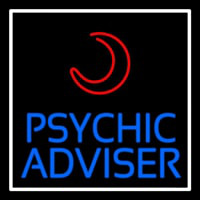 Blue Psychic Advisor With Logo Neonkyltti