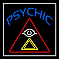 Blue Psychic Logo Neonkyltti