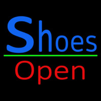 Blue Shoes Open Neonkyltti