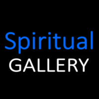 Blue Spritual Gallery Neonkyltti