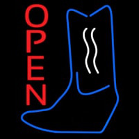 Boots Logo Open Neonkyltti