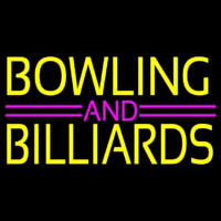 Bowling And Billiards 1 Neonkyltti