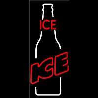 Bud Ice Bottle Beer Sign Neonkyltti