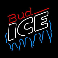 Bud Ice Icicles Beer Sign Neonkyltti