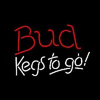 Bud Kegs To Go Beer Sign Neonkyltti