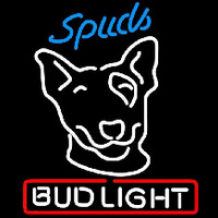 Bud Light Spuds Beer Sign Neonkyltti