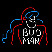 Bud Man Beer Sign Neonkyltti