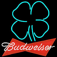 Budweiser Clover Beer Sign Neonkyltti