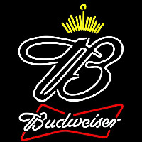 Budweiser Crown Beer Sign Neonkyltti