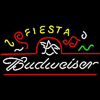 Budweiser Fiesta Marquee Beer Sign Neonkyltti