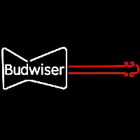 Budweiser Guitar Beer Sign Neonkyltti