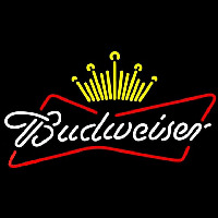 Budweiser King of It Up Beer Sign Neonkyltti